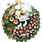 Ankara Eryaman Keçiören Çiçekçi firma ürünümüz cenazeye çiçek çelenk modeli Ankara çiçek gönder firması şahane ürünümüz