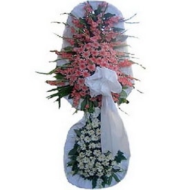 Ankara Eryaman çiçekçi satışı sitemizden çift katlı düğün nikah açılış çiçekleri