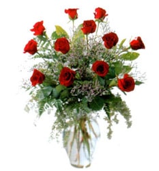 Ankara Eryaman çiçek gönderme firmamızdan size özel camda güller 11 adet Ankara çiçek gönder firması şahane ürünümüz