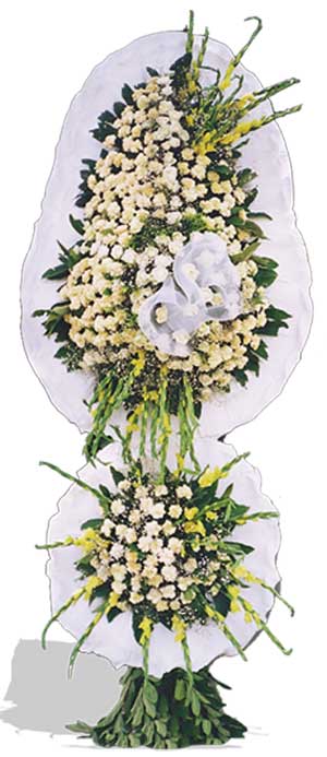 Ankara Eryaman çiçekçilik çift katlı düğün nikah açılış çiçekleri Ankara çiçekçilik görsel ürün modeli 