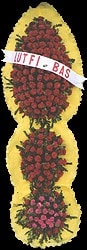 Ankara Eryaman çiçekçilik çift katlı düğün nikah açılış çiçekleri Ankara çiçek firmamızdan
