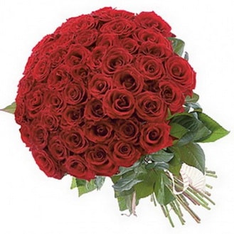 Ankara Eryaman çiçekçi den 101 adet kırmızı gül buketi modeli