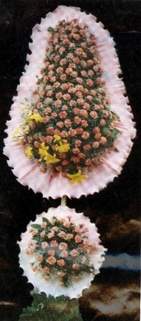 Ankara Eryaman çiçek firmamızdan çift katlı düğün nikah açılış çiçekleri